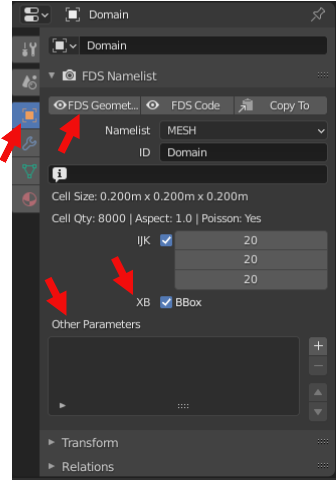 Quickstart - BlenderFDS