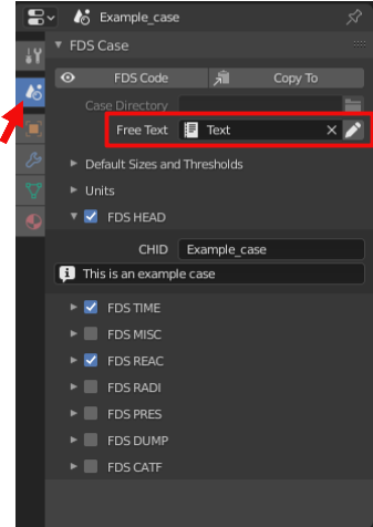 Quickstart - BlenderFDS